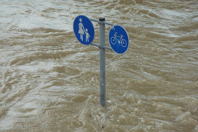 洪水の写真